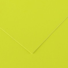 Бумага с флуоресцентным покрытием Canson 50х65 см 250 г Желтый