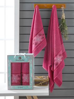 Полотенце Oran Merzuka Elegant Цвет: Бордовый (50х90 см, 70х140 см)