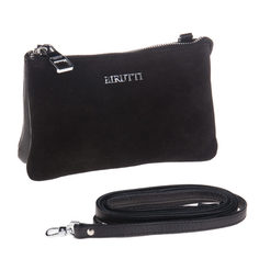 Кросс-боди женская Alessandro Birutti 4022 черная маленькая