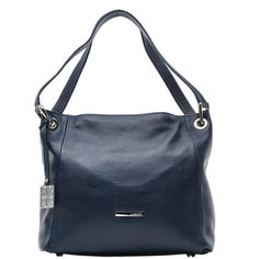 Сумка женская Alessandro Birutti 4088 синяя средняя