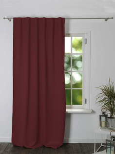 Штора для дома 150х270 бордовый sfer.tex 1752932