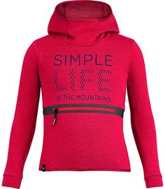 Толстовка Salewa 2020 Simple Life Dry K Virtual Pink Melange (Рост:140)