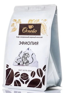 Кофе молотый для чашки Ornelio «Эфиопия» 250