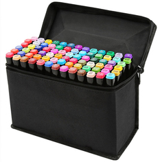 Набор двухсторонних фломастеров TND Touch Lecai (80 цветов)