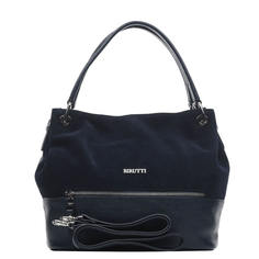 Сумка женская Alessandro Birutti 4106 синяя средняя