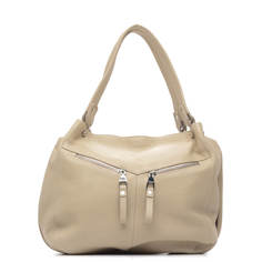 Сумка женская Alessandro Birutti 242 бежевая средняя