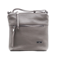 Кросс-боди женская Alessandro Birutti 4070 бежевая маленькая