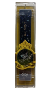 Одноразовая электронная сигарета CITY 5% (Вкус Сибирь Ледяная Мята), 1 шт, 300-400 затяжек