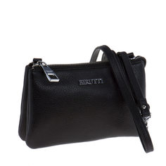 Кросс-боди женская Alessandro Birutti 4022 черная маленькая