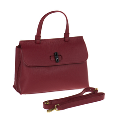 Сумка женская Alessandro Birutti 13-131 красная средняя