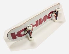 Скейтборд Юнион Team бело-красная (white/red) 32"X8,375" (81.28 X 21.27 см) medium