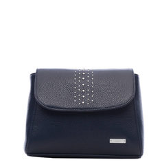 Кросс-боди женская Alessandro Birutti 4097 синяя маленькая