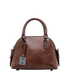 Сумка женская Alessandro Birutti 4102 коричневая маленькая
