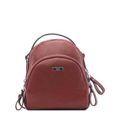 Сумка-рюкзак женская Alessandro Birutti 4094 красная средняя