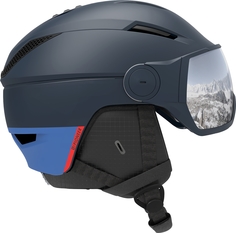 Зимний Шлем Salomon 2020-21 Pioneer Visor Dress Blue/Unive (Us:s)