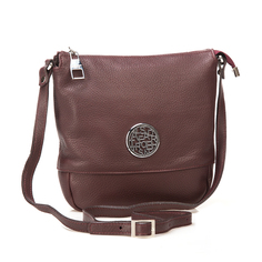 Кросс-боди женская Alessandro Birutti 150 красная маленькая