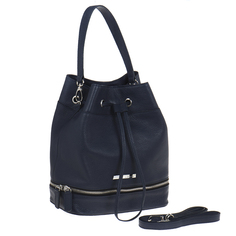 Сумка женская Alessandro Birutti 4020 синяя средняя