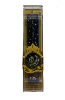 Одноразовая электронная сигарета CITY 5% Шанхай Банан+Клубника 1 шт 300-400 затяжек