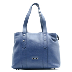 Сумка женская Alessandro Birutti 4068 синяя средняя