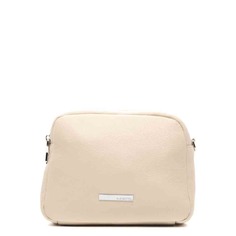Кросс-боди женская Alessandro Birutti 4091 бежевая маленькая