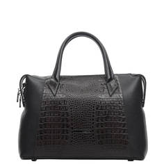 Сумка женская Alessandro Birutti 4107 коричневая средняя