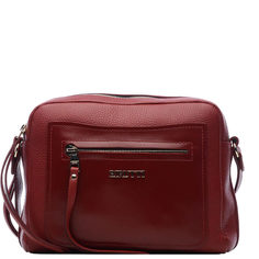 Кросс-боди женская Alessandro Birutti 4075 красная маленькая