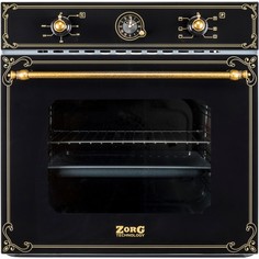 Встраиваемый электрическийдуховой шкаф ZorG Technology BE6 RST black