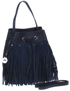 Сумка женская Alessandro Birutti 4021 синяя средняя