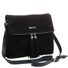 Сумка женская Alessandro Birutti 4063 черная средняя