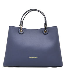Сумка женская Alessandro Birutti 19-056-2 синяя средняя