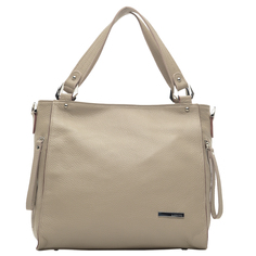 Сумка женская Alessandro Birutti 222 бежевая средняя