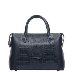 Сумка женская Alessandro Birutti 4107 синяя средняя