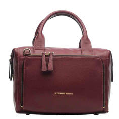 Сумка женская Alessandro Birutti 13-344 красная средняя