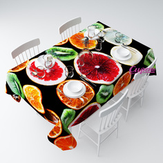 Скатерть с пропиткой, СИРЕНЬ, Витамины, 140х220см