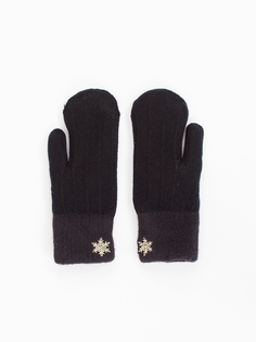 Варежки женские DAIROS черные