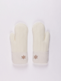 Варежки женские DAIROS белые