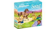 Конструктор Playmobil Пру с лошадью и жеребенком 70122