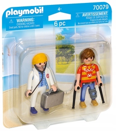 Конструктор Playmobil Доктор с пациентом 70079
