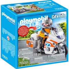 Конструктор Playmobil Мотоцикл 70051