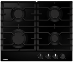 Встраиваемая газовая панель Hansa BHGS630301 Black