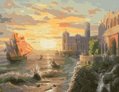 Картина по номерам VA-1619, ГА11. У моря, Горячев А., 40х50см Paintboy
