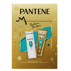 Набор PANTENE Шампунь Aqua Light 250мл+Блз-ополаскиват 3 Minute Miracle Aqua Light 200мл