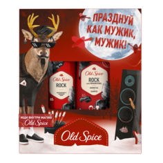 Подарочный набор Old Spice Rock. Дезодорант 150мл + Гель для душа и шампунь 2в1 250мл