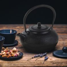 Чайник с ситом «Восточная ночь», 1,5 л, цвет чёрный No Brand
