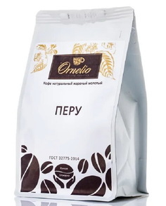 Кофе натуральный молотый для кофемашины Ornelio «Перу» 250 г