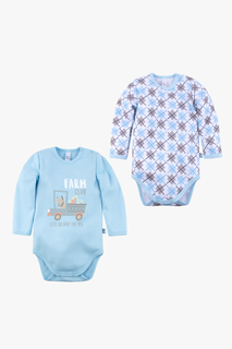 Набор боди с длинным рукавом, 2шт. Bossa Nova AZA2722B1 р.92