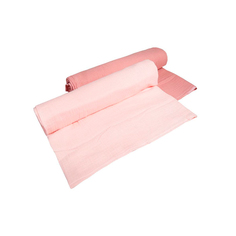 Комплект из 2-х пеленок Bambola, 100х130 см цвет: клюквенный, лосось