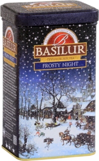 Чай Basilur "Морозная Ночь", 85 г (жестяная банка)