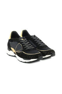 Кроссовки женские PHILIPPE MODEL 84062 черные 36 RU