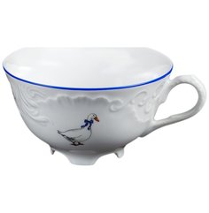 Чашка чайная 220 мл Рококо Гуси Cmielow